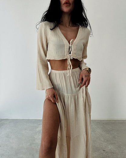 Noelle™ – Allure Cut-Out Maxi Dress