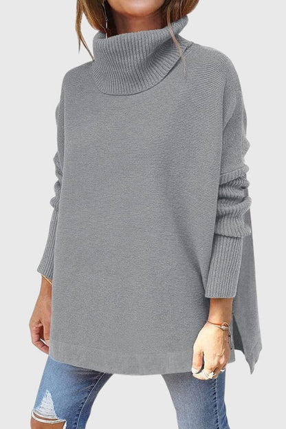 Maria - Cozy Oversized Turtleneck Jumper