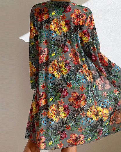 Glenda - Bikini with Floral Skirt
