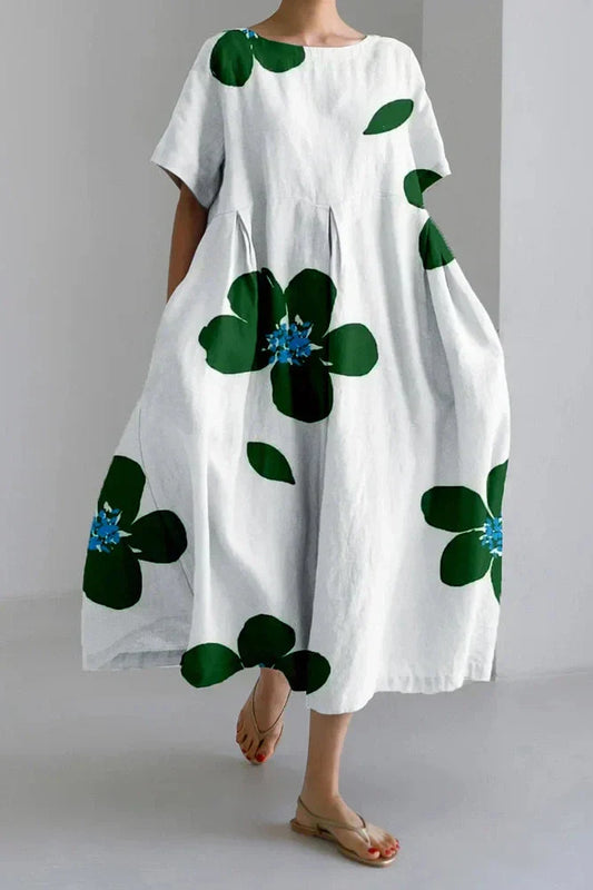 Botanic Calm – Tummy Coverage Dress