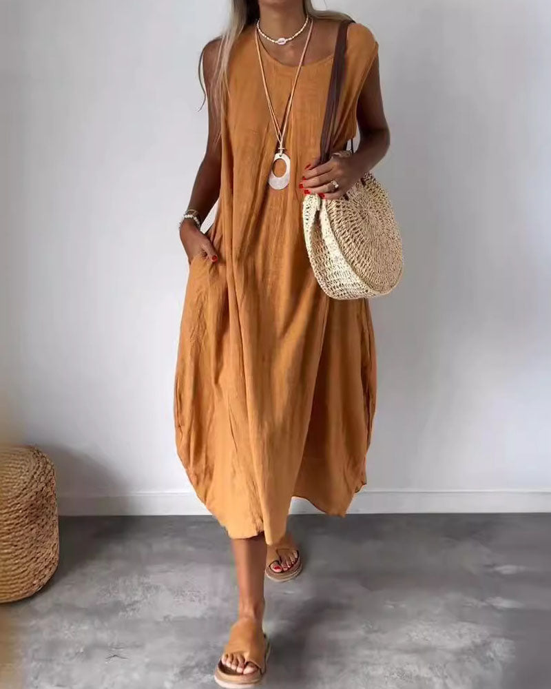 Liora™ – Breezy Summer Maxi Dress