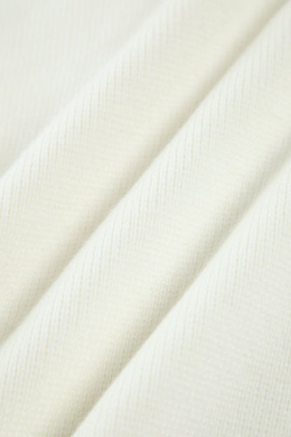 Pearl Trim Ripped Hem Cardigan
