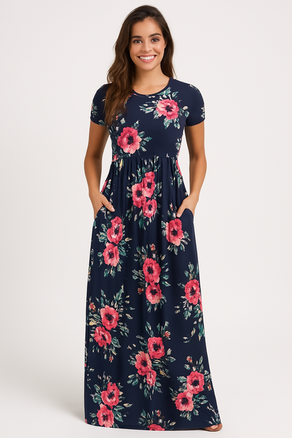 Weslie - Floral Maxi Dress