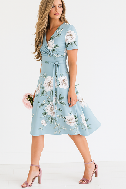 Charleston - Floral Midi Dress
