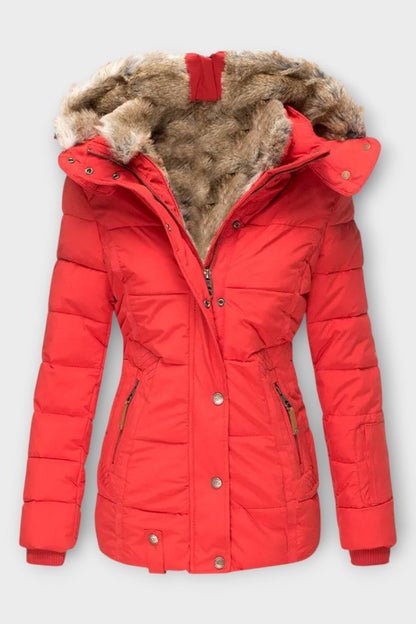 Celeste Fur Hood Jacket