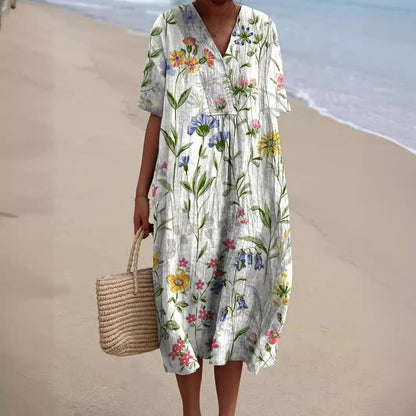 Emma™ | Joyful Floral Dress
