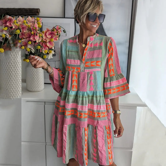 Kiki | Elegant Mid-Length Spring Dress (Almost Sold Out)