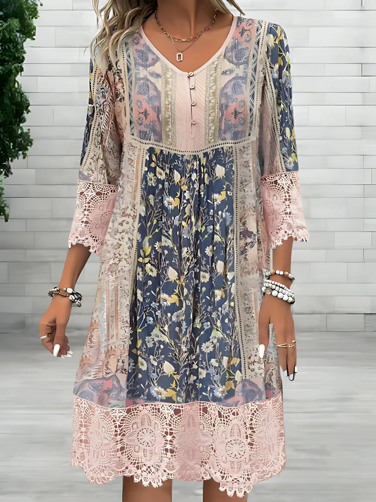 Tamara | Luxurious Liquid Boho Dress (almost sold out)