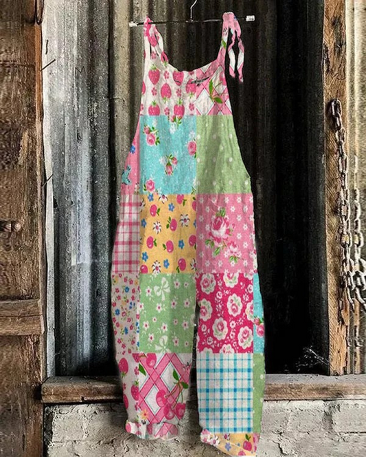Josephine - Bohemian Floral Jumpsuit