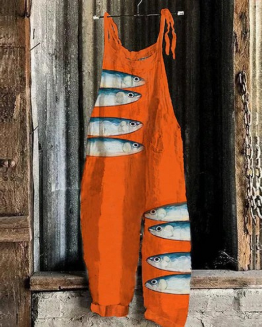 Céleste - Vintage Wide-Leg Jumpsuit