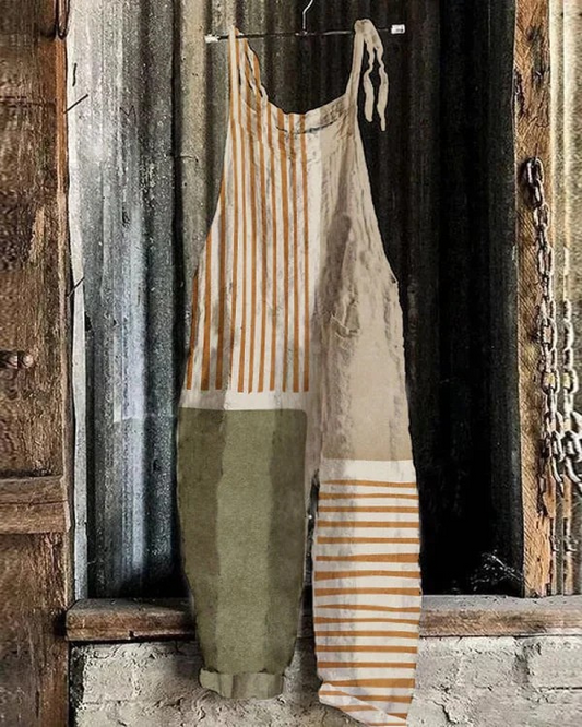 Anaïs - Vintage Wide-Leg Jumpsuit