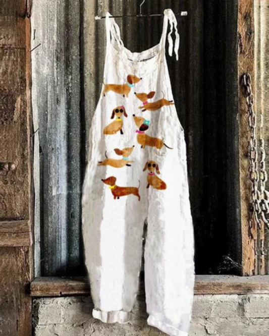Manon - Vintage Floral Jumpsuit
