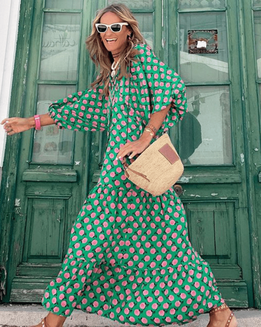 Iwa | Bohemian Long Dress