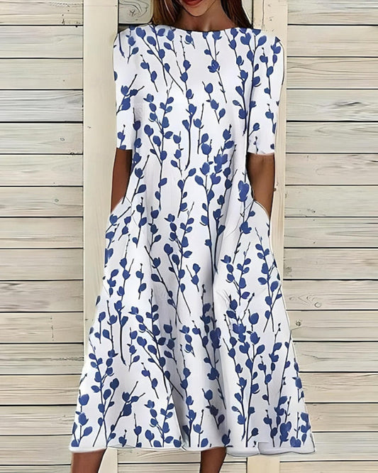 Annie | Coastal Flower Dress