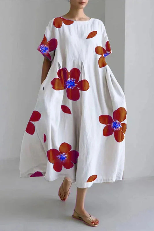 Wildflower Glow – Tummy Coverage Dress