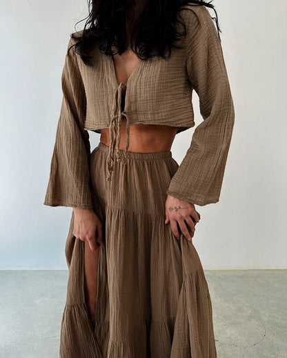 Noelle™ – Allure Cut-Out Maxi Dress