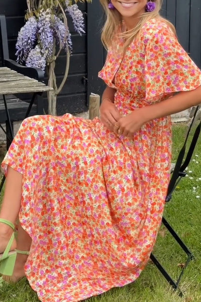 Ruth™ | Long V-Neck Dress