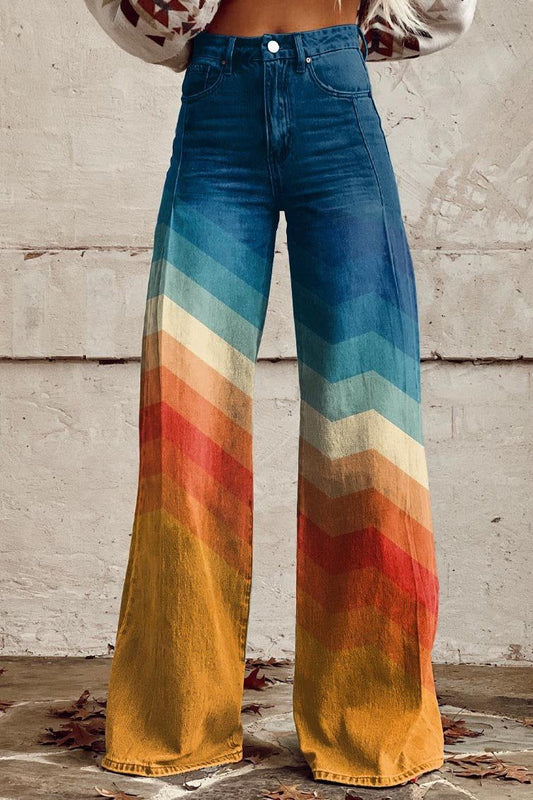 Saanvi - Spectrum Flared Pants Collection