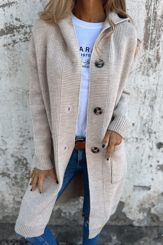 Leah - Elegant Long Cardigan