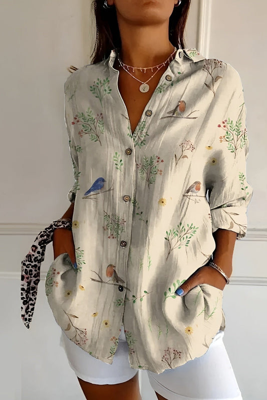 Meadow Song – Floral Blouse