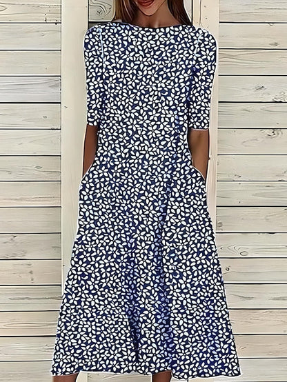 Annie | Coastal Flower Dress